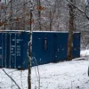 Luxury Shipping Container Homes (40’ x8'x 9’6” Tall) Two Blue, Two Grey