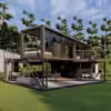 Affordable 2 Bedroom, 3 Bathroom Container Home