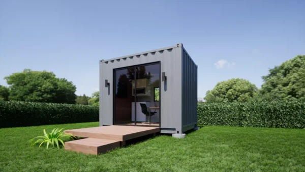 10'x8' Heated and Cooled Luxury Shipping Container Office - Image 4