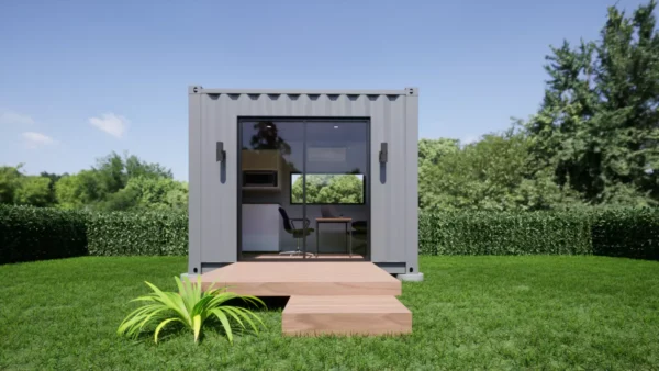 10'x8' Heated and Cooled Luxury Shipping Container Office