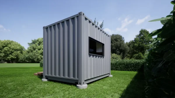 10'x8' Heated and Cooled Luxury Shipping Container Office - Image 5