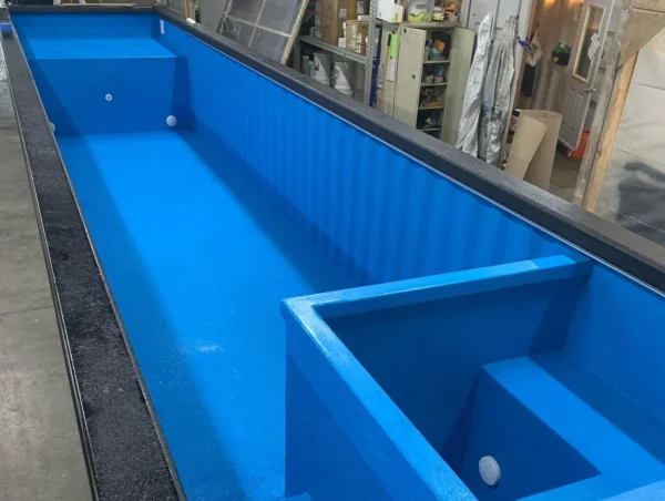 Prefab outdoor fiberglass pool container swimming pool - Image 3