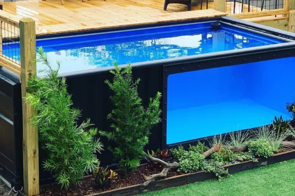 Prefab outdoor fiberglass pool container swimming pool - Image 4