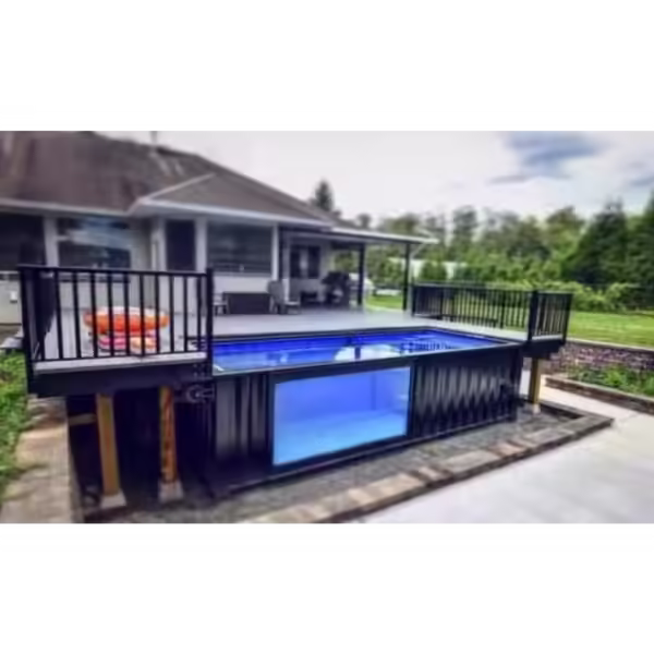 Customized Modular Shipping Container Swimming Pool - 20ft & 40ft - Image 3